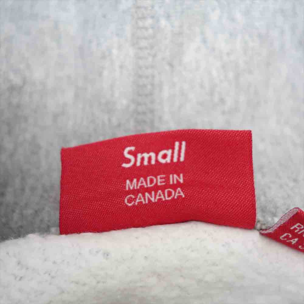 Supreme シュプリーム 20AW S Logo Hooded Sweatshirt ロゴ パーカー グレー系 S【美品】【中古】
