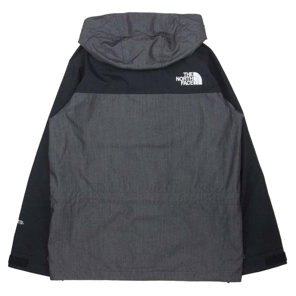 THE NORTH FACE ノースフェイス NP12032 国内正規品 Mountain Light Denim Jacket マウンテンライト デニム ジャケット ブラック系 グレー系 M【中古】