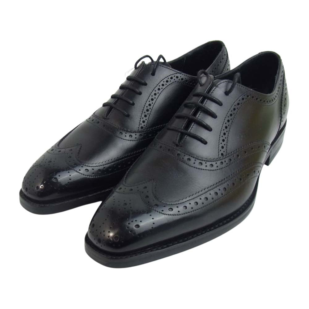 バーカー 4276FW13 CAP OXFORD BROGUE フルブローグ ブラックカーフ UK6 ブラック系 UK6【極上美品】【中古】