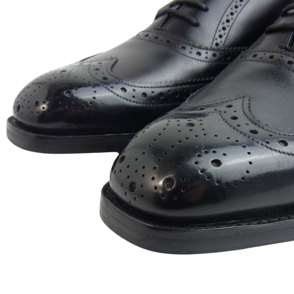 バーカー 4276FW13 CAP OXFORD BROGUE フルブローグ ブラックカーフ UK6 ブラック系 UK6【極上美品】【中古】
