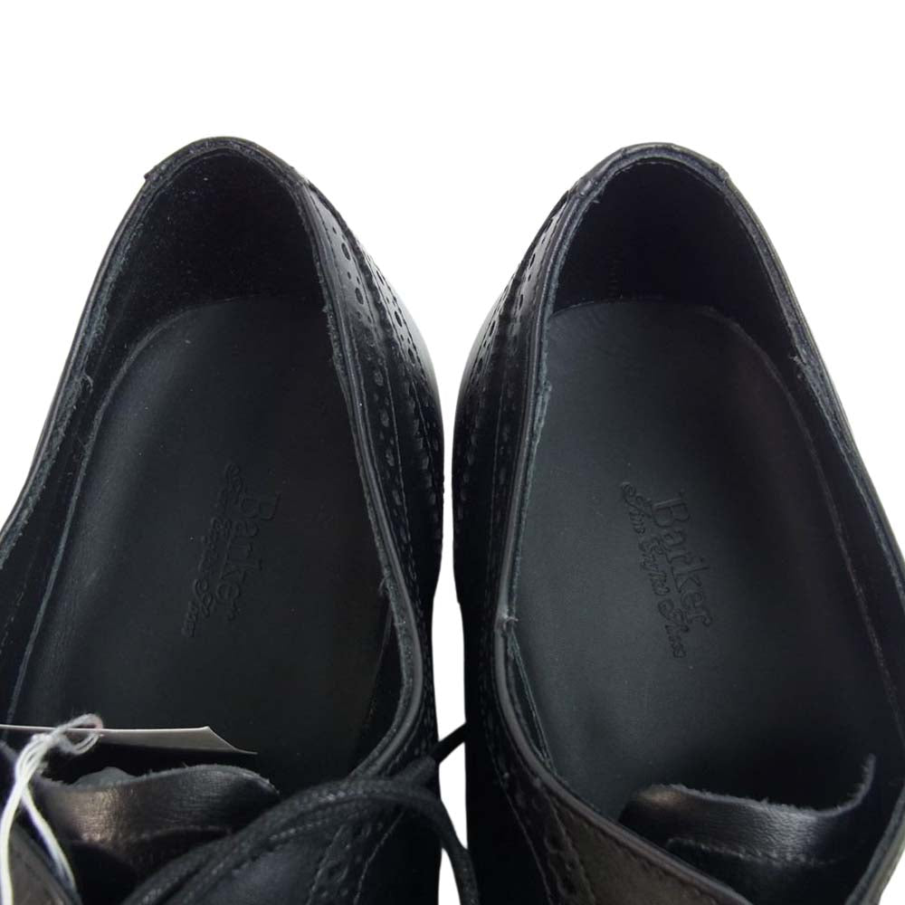 バーカー 4276FW13 CAP OXFORD BROGUE フルブローグ ブラックカーフ UK6 ブラック系 UK6【極上美品】【中古】