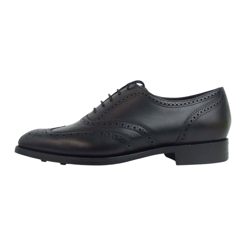 バーカー 4276FW13 CAP OXFORD BROGUE フルブローグ ブラックカーフ UK8.5 ブラック系 UK8.5【極上美品】【中古】
