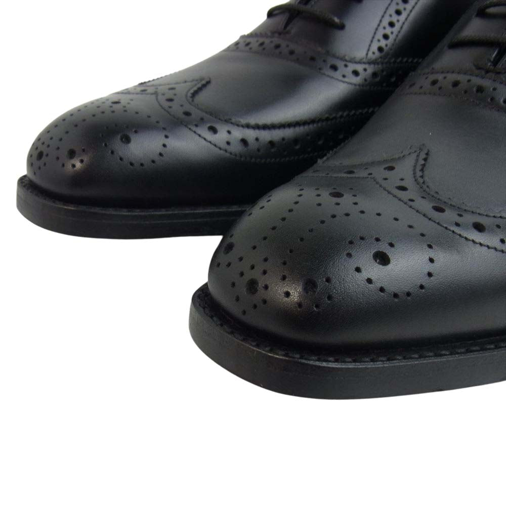 バーカー 4276FW13 CAP OXFORD BROGUE フルブローグ ブラックカーフ UK8.5 ブラック系 UK8.5【極上美品】【中古】