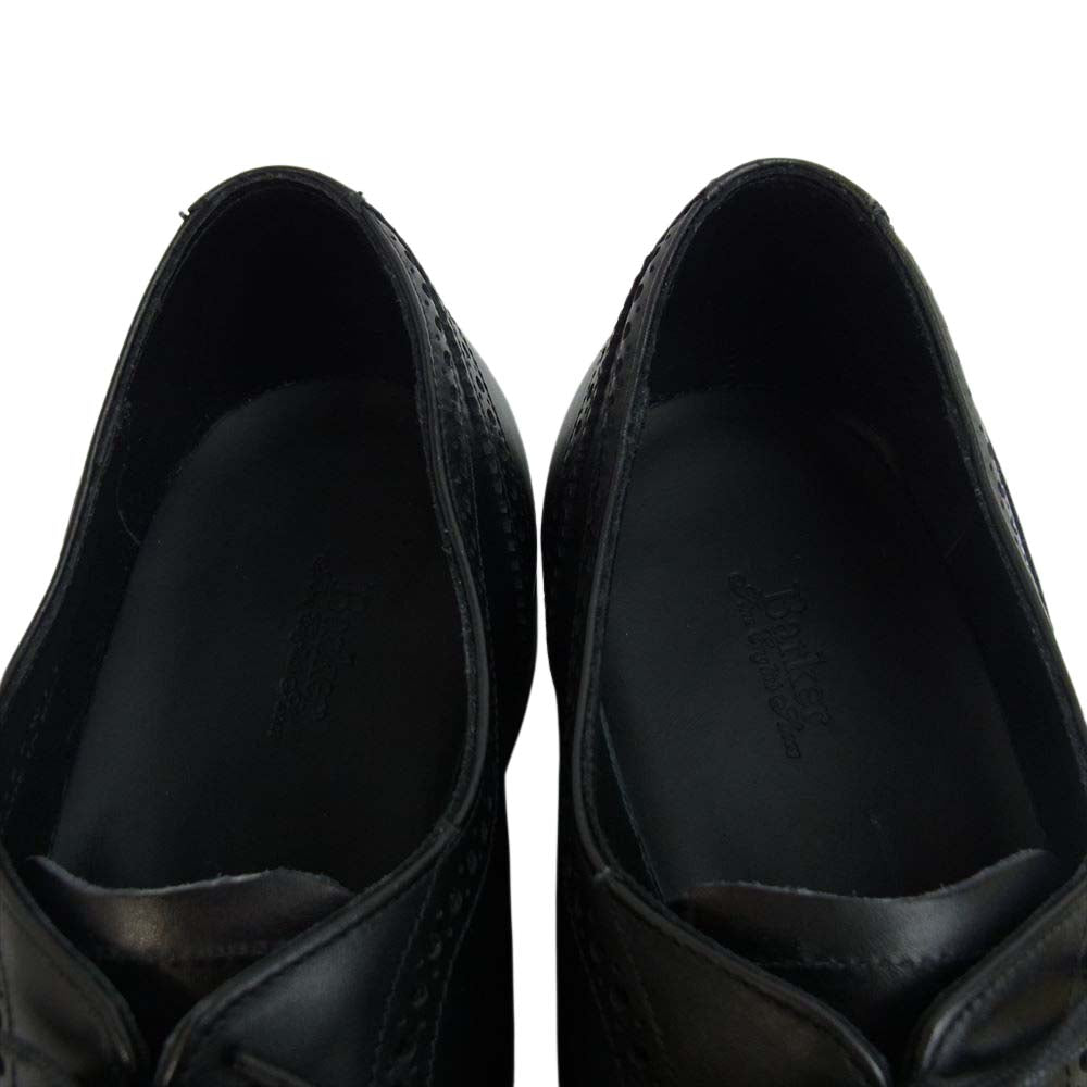 バーカー 4276FW13 CAP OXFORD BROGUE フルブローグ ブラックカーフ UK8.5 ブラック系 UK8.5【極上美品】【中古】