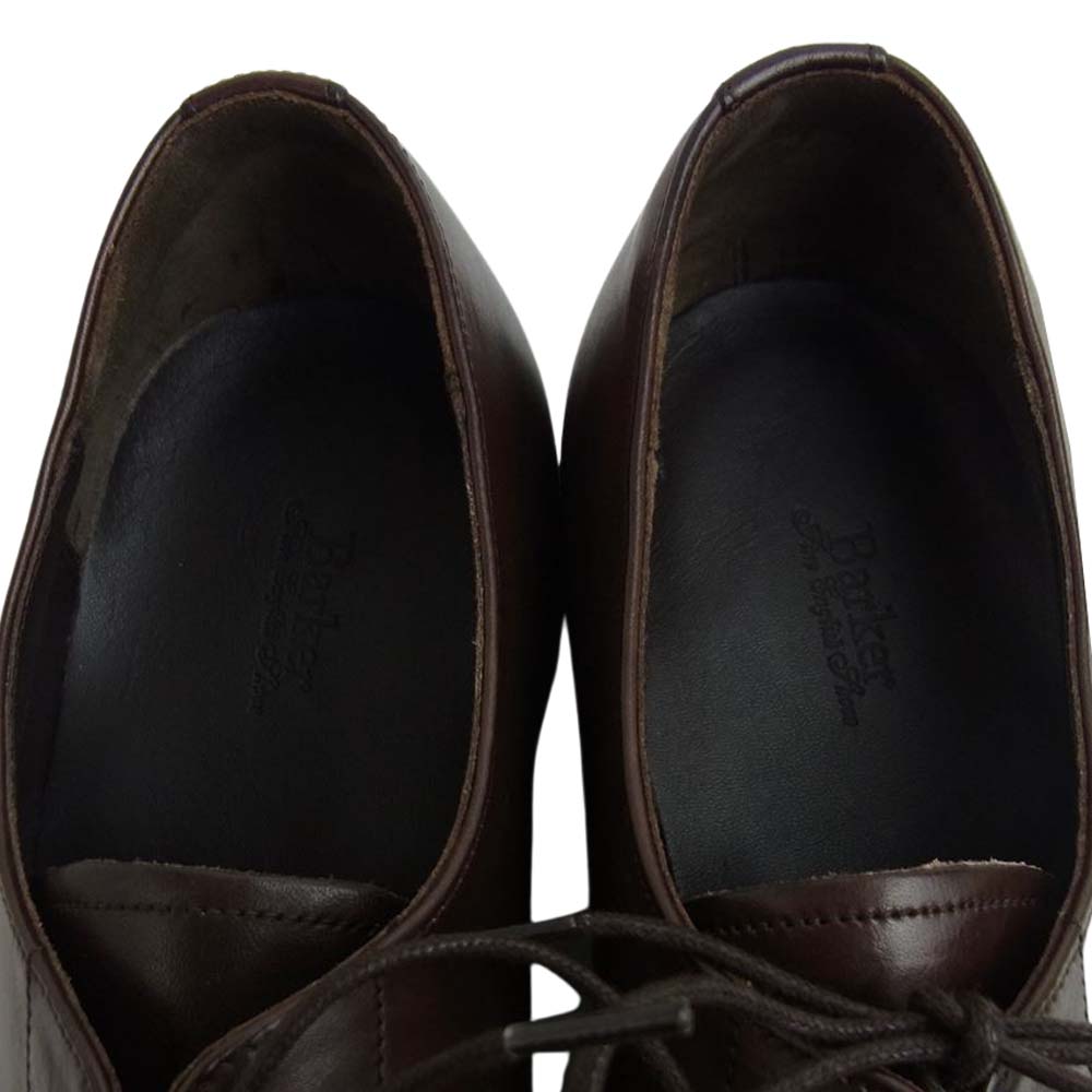 バーカー 4476DW11 DERBY WALNUT CALF ダービーシューズ  ブラウン系 UK8【極上美品】【中古】