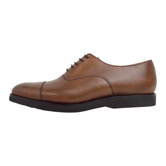バーカー 4576FW11 OXFORD SNEAKER ANTIQUE ROSEWOOD ストレートチップシューズ  ブラウン系 UK7【極上美品】【中古】