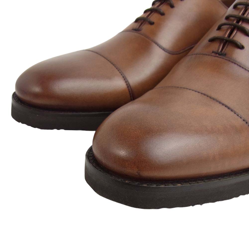 バーカー 4576FW11 OXFORD SNEAKER ANTIQUE ROSEWOOD ストレートチップシューズ  ブラウン系 UK7【極上美品】【中古】