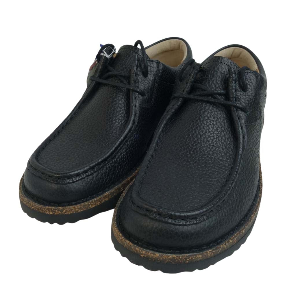 BIRKENSTOCK ビルケンシュトック 1015014 Pasadena パサデナ ナチュラルレザー シューズ ブラック系 41【極上美品】【中古】