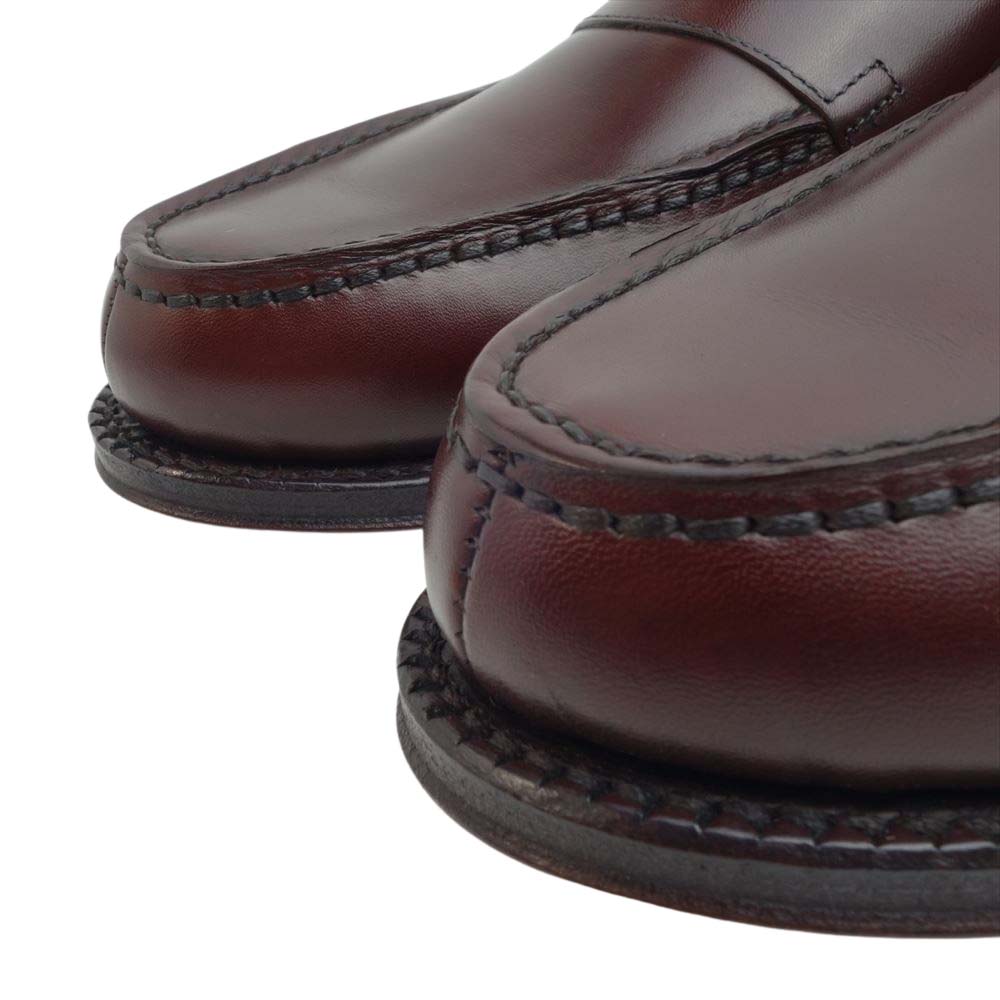 JALAN SRIWIJAYA ジャランスリウァヤ 98998 コインローファー レザーソール カスターニャ UK6 CASTAGNA CALF UK6【極上美品】【中古】