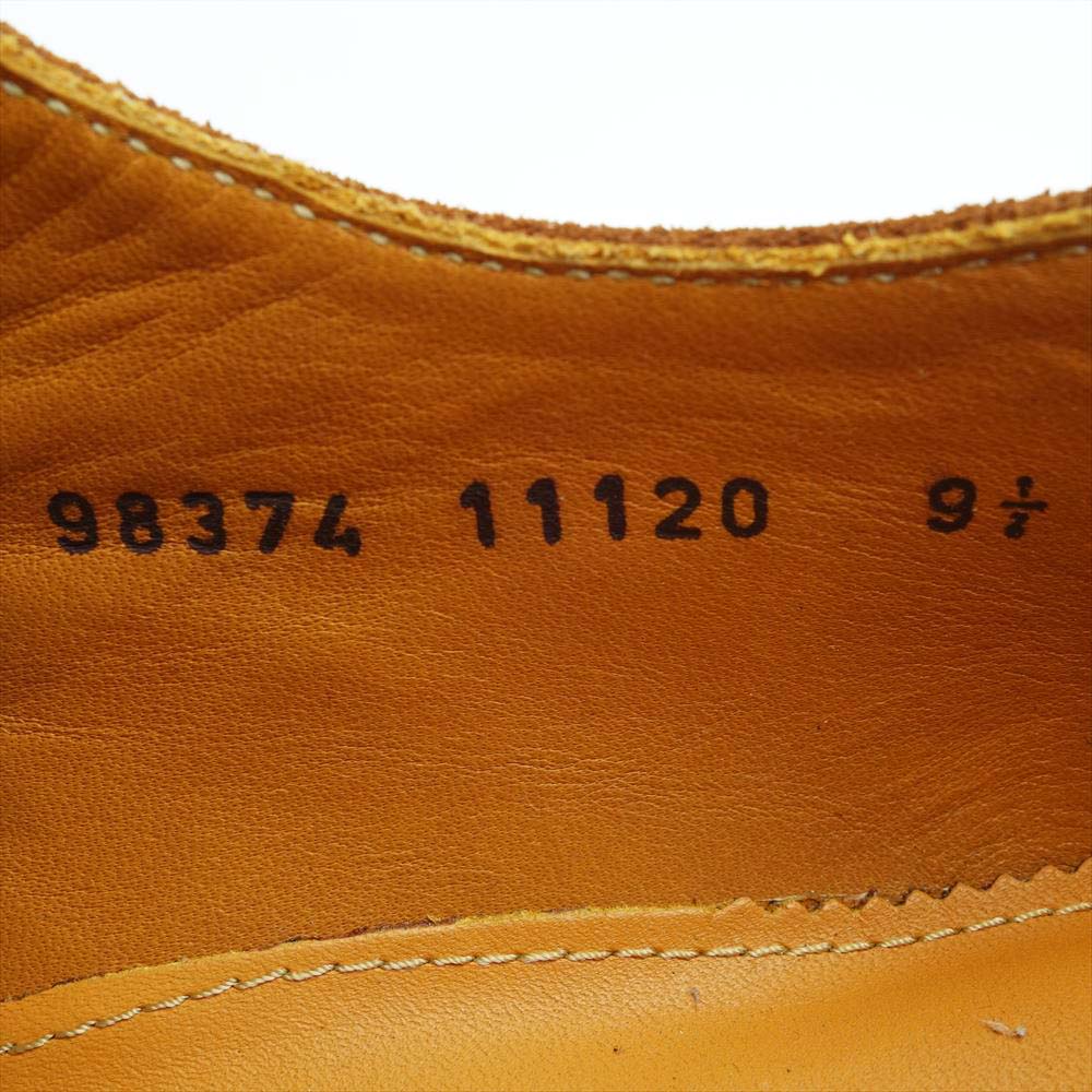 JALAN SRIWIJAYA ジャランスリウァヤ 98374 ダブルモンクストラップ ダイナイトソール ドレスシューズ スナッフスエード UK9.5 CNUFF SUEDE 9.5【極上美品】【中古】