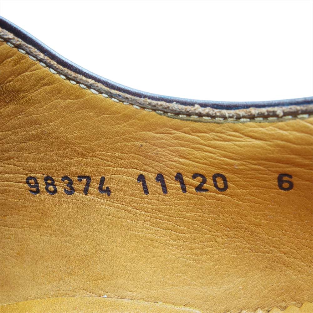 JALAN SRIWIJAYA ジャランスリウァヤ 98374 ダブルモンクストラップ ダイナイトソール ドレスシューズ ダークブラウン UK6 D.BROWN SALF UK6【極上美品】【中古】