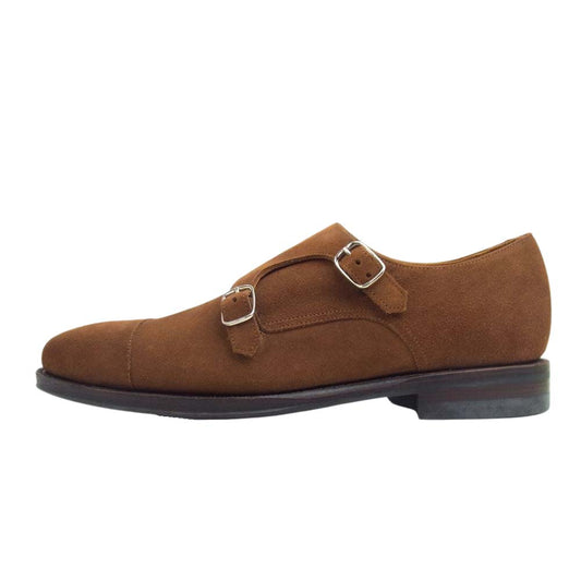 JALAN SRIWIJAYA ジャランスリウァヤ 98374 ダイナイトソール ドレスシューズ スナッフスエード UK8.5 SNUFF SUEDE UK8.5【極上美品】【中古】