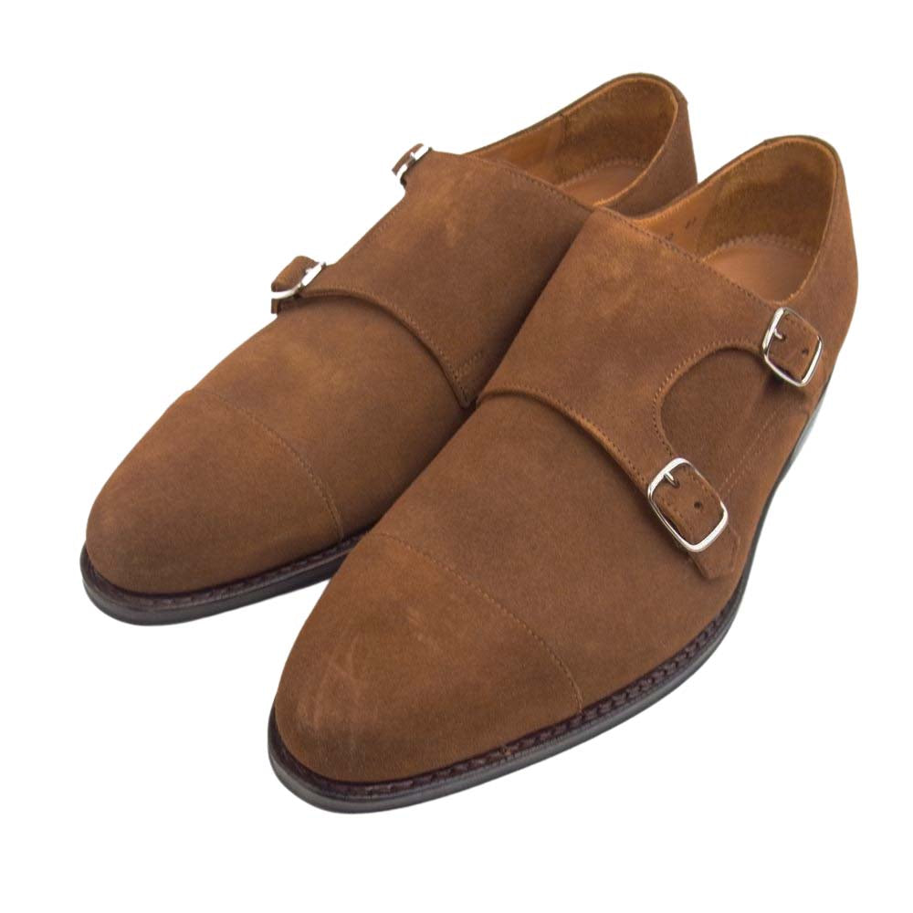 JALAN SRIWIJAYA ジャランスリウァヤ 98374 ダイナイトソール ドレスシューズ スナッフスエード UK8.5 SNUFF SUEDE UK8.5【極上美品】【中古】