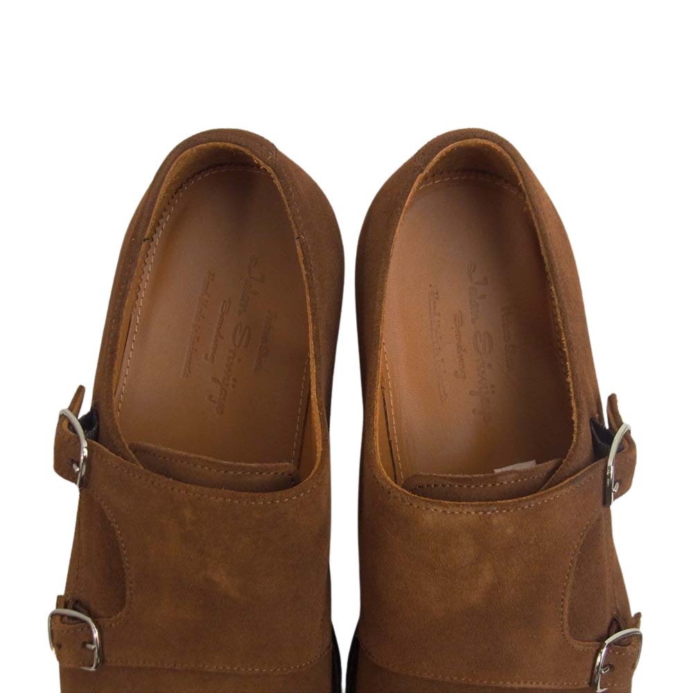 JALAN SRIWIJAYA ジャランスリウァヤ 98374 ダイナイトソール ドレスシューズ スナッフスエード UK8.5 SNUFF SUEDE UK8.5【極上美品】【中古】