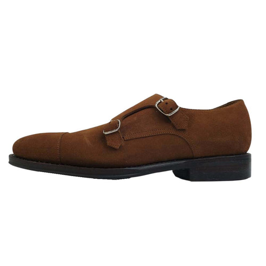 JALAN SRIWIJAYA ジャランスリウァヤ 98374 ダイナイトソール ドレスシューズ スナッフスエード UK7 SNUFF SUEDE UK7【極上美品】【中古】