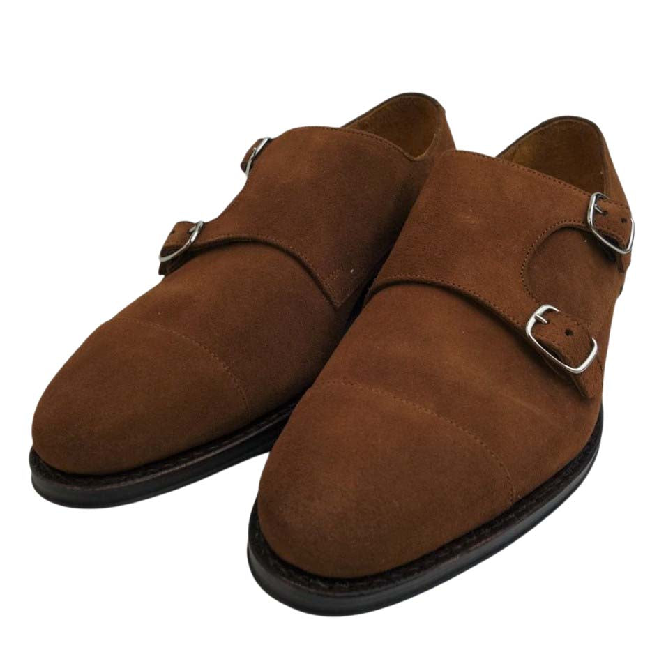 JALAN SRIWIJAYA ジャランスリウァヤ 98374 ダイナイトソール ドレスシューズ スナッフスエード UK7 SNUFF SUEDE UK7【極上美品】【中古】