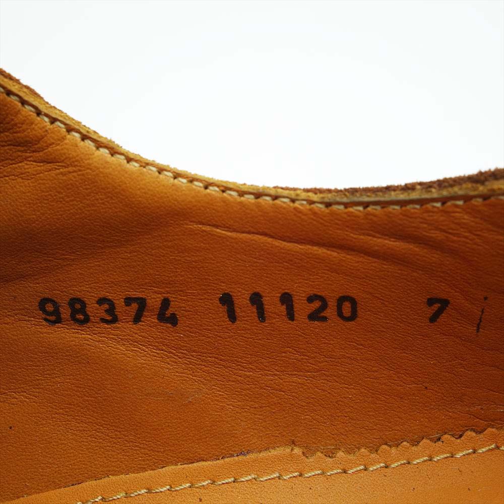 JALAN SRIWIJAYA ジャランスリウァヤ 98374 ダイナイトソール ドレスシューズ スナッフスエード UK7 SNUFF SUEDE UK7【極上美品】【中古】