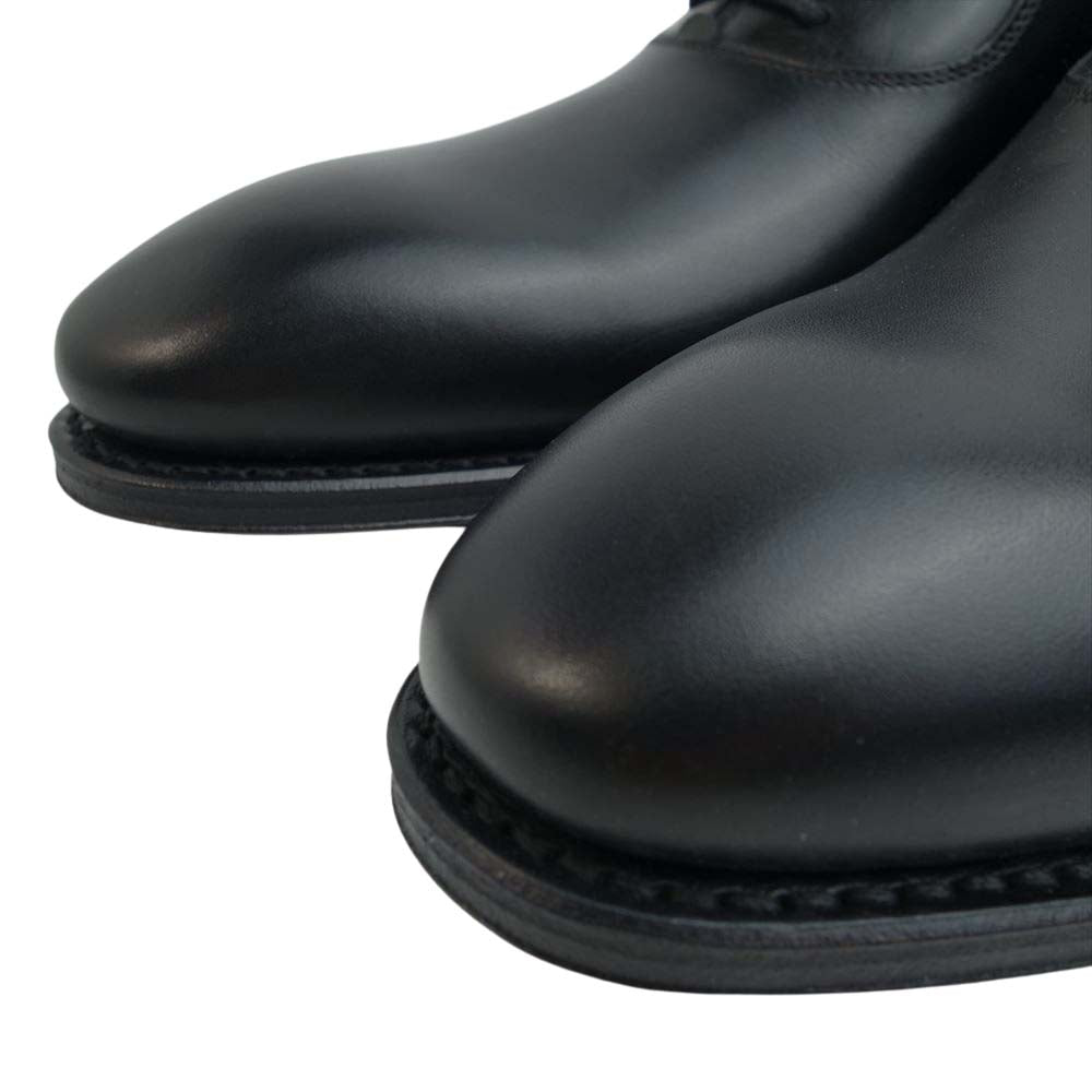 JALAN SRIWIJAYA ジャランスリウァヤ 98475 プレーントゥシューズ レザーソール ブラックカーフ UK6 BLACK CALF UK6【極上美品】【中古】