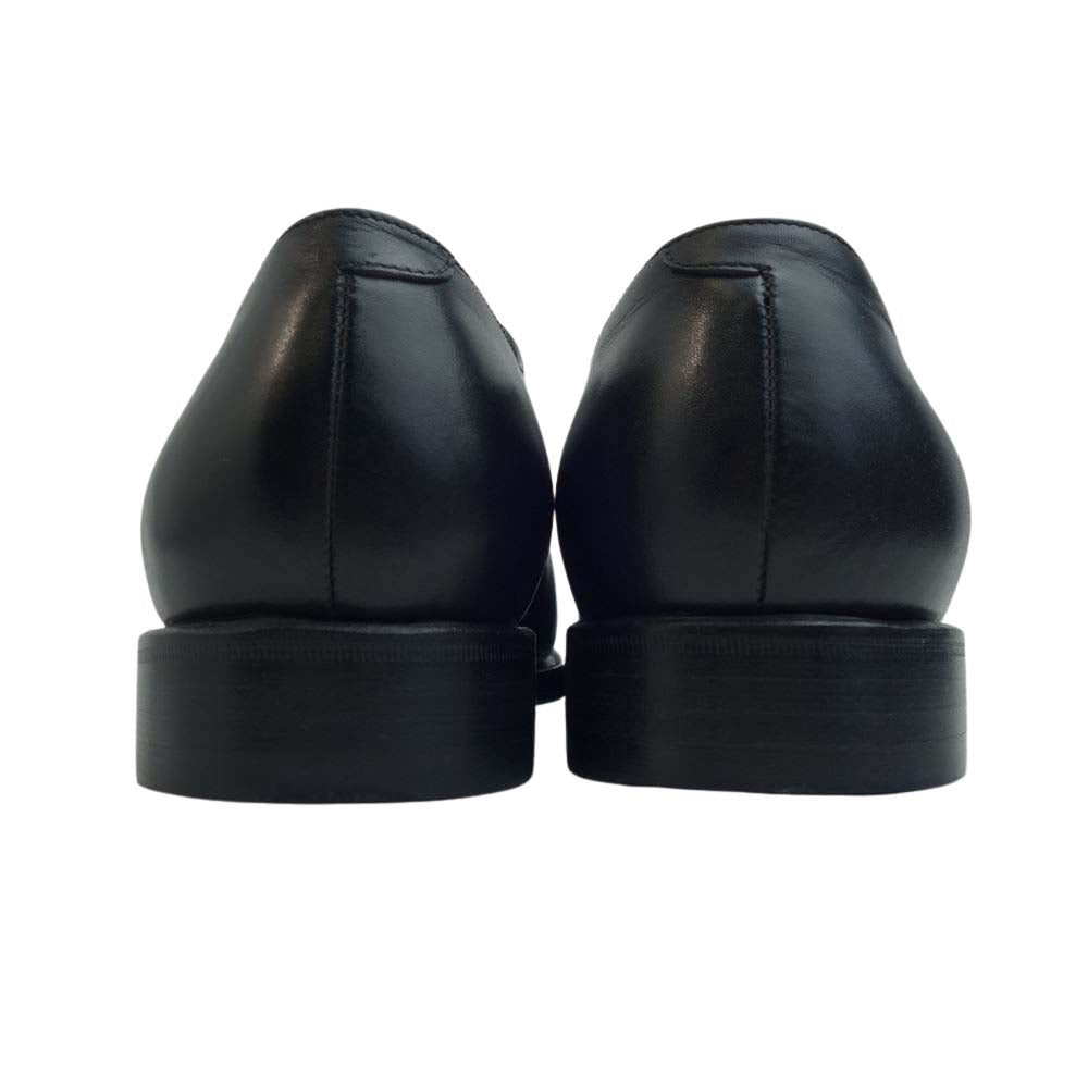 JALAN SRIWIJAYA ジャランスリウァヤ 98406 プレーントゥ ブラックカーフ レザーソール ドレスシューズ UK8 BLACK CALF UK8【極上美品】【中古】