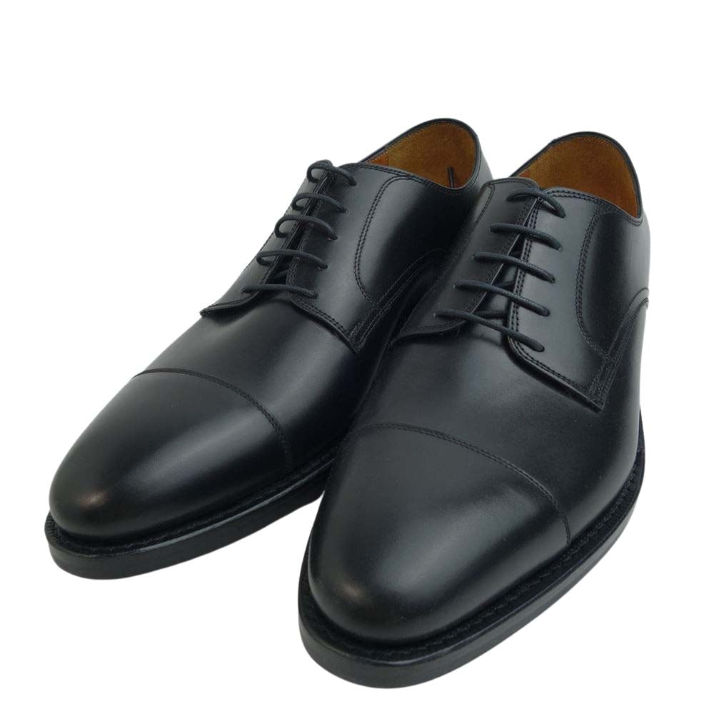 JALAN SRIWIJAYA ジャランスリウァヤ 98782 ストレートチップ ダイナイトソール ドレスシューズ ブラックカーフ UK8.5 BLACK CALF UK8.5【極上美品】【中古】