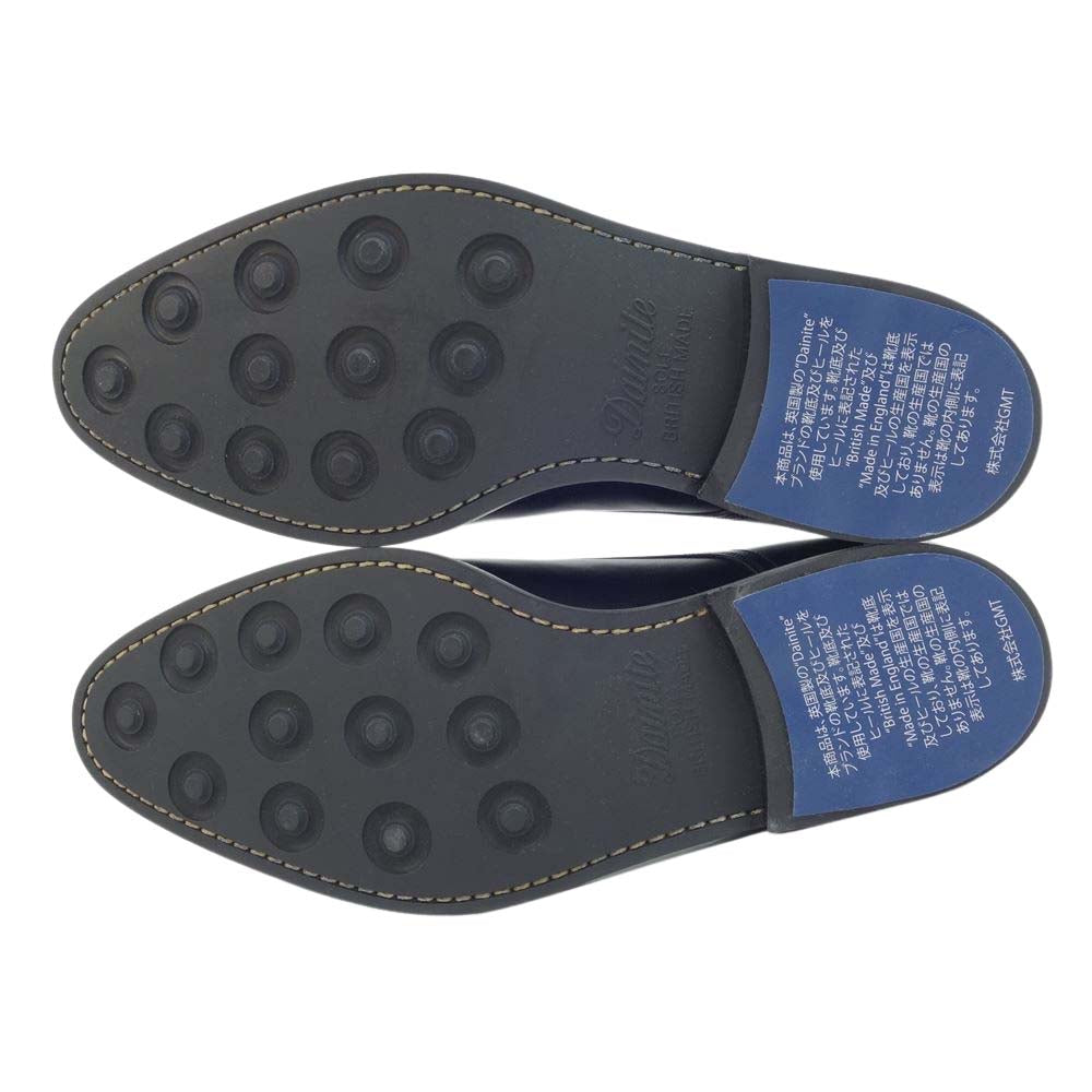 JALAN SRIWIJAYA ジャランスリウァヤ 98782 ストレートチップ ダイナイトソール ドレスシューズ ブラックカーフ UK8.5 BLACK CALF UK8.5【極上美品】【中古】
