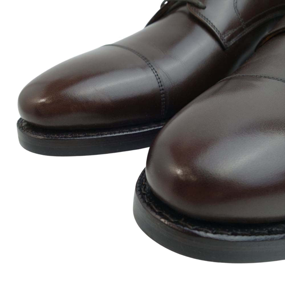 JALAN SRIWIJAYA ジャランスリウァヤ 98782 ストレートチップ ダイナイトソール ドレスシューズ ダークブラウン UK8 D.BROWN SALF UK8【極上美品】【中古】