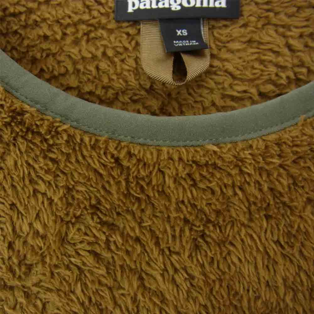 patagonia パタゴニア 19AW 25895 Los Gatos Crew ロス ガトス クルー プルオーバー フリース ブラウン系 XS【中古】