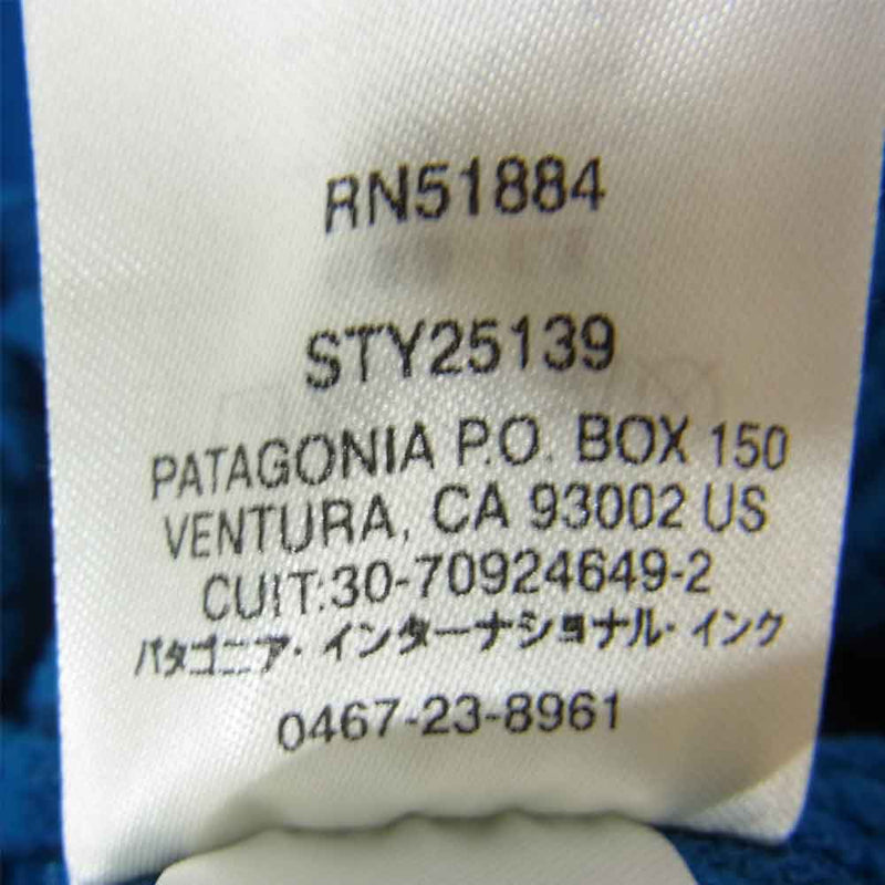 patagonia パタゴニア 18AW 25139 R2 Jacket R2 フリース ジャケット ブルー系 XS【中古】