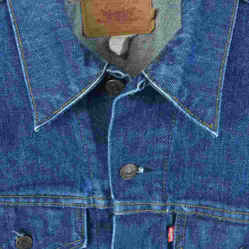 Levi's リーバイス ヴィンテージ 70505 スモール e 刻印52 デニム ジャケット インディゴブルー系 40【中古】