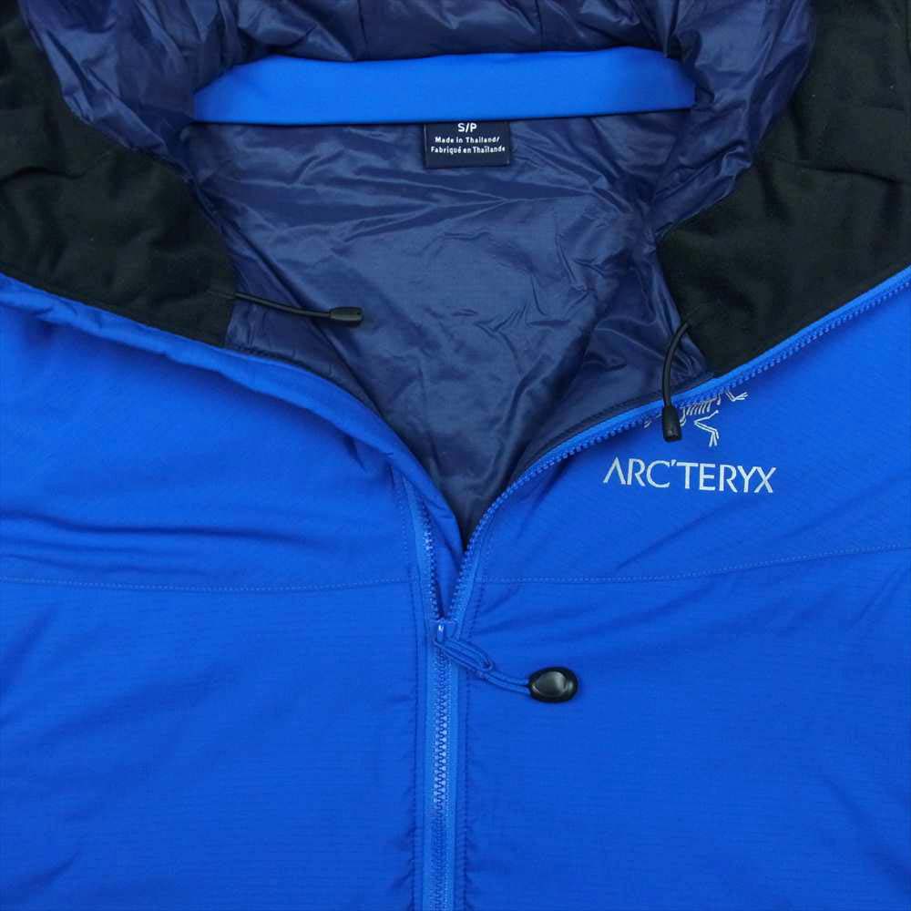 ARC'TERYX アークテリクス 国内正規品 ATOM LT HOODY アトム LT フーディ 中綿 ジャケット ブルー系 S【中古】