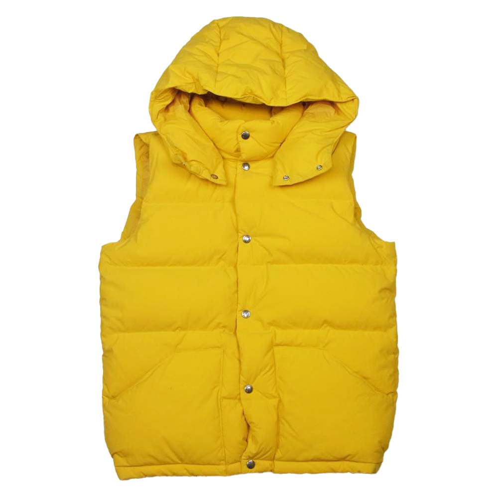 THE NORTH FACE ノースフェイス ND91402 国内正規品 CAMP SIERRA VEST キャンプ シエラ ダウン ベスト イエロー系 L【中古】