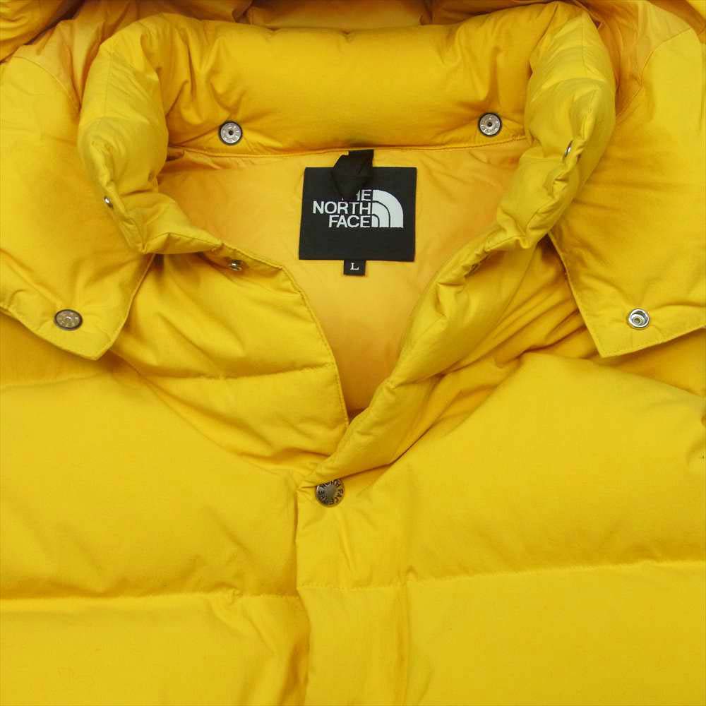 THE NORTH FACE ノースフェイス ND91402 国内正規品 CAMP SIERRA VEST キャンプ シエラ ダウン ベスト イエロー系 L【中古】