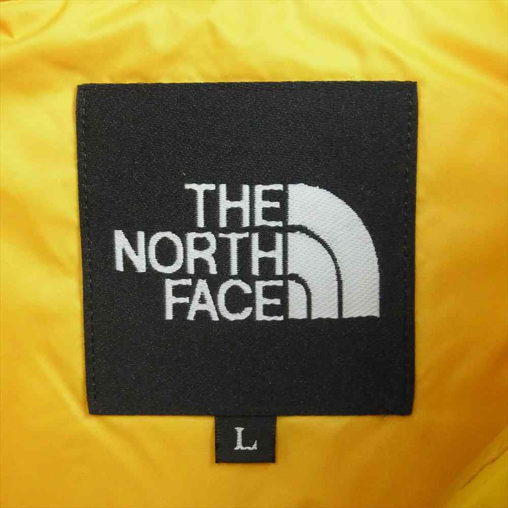 THE NORTH FACE ノースフェイス ND91402 国内正規品 CAMP SIERRA VEST キャンプ シエラ ダウン ベスト イエロー系 L【中古】