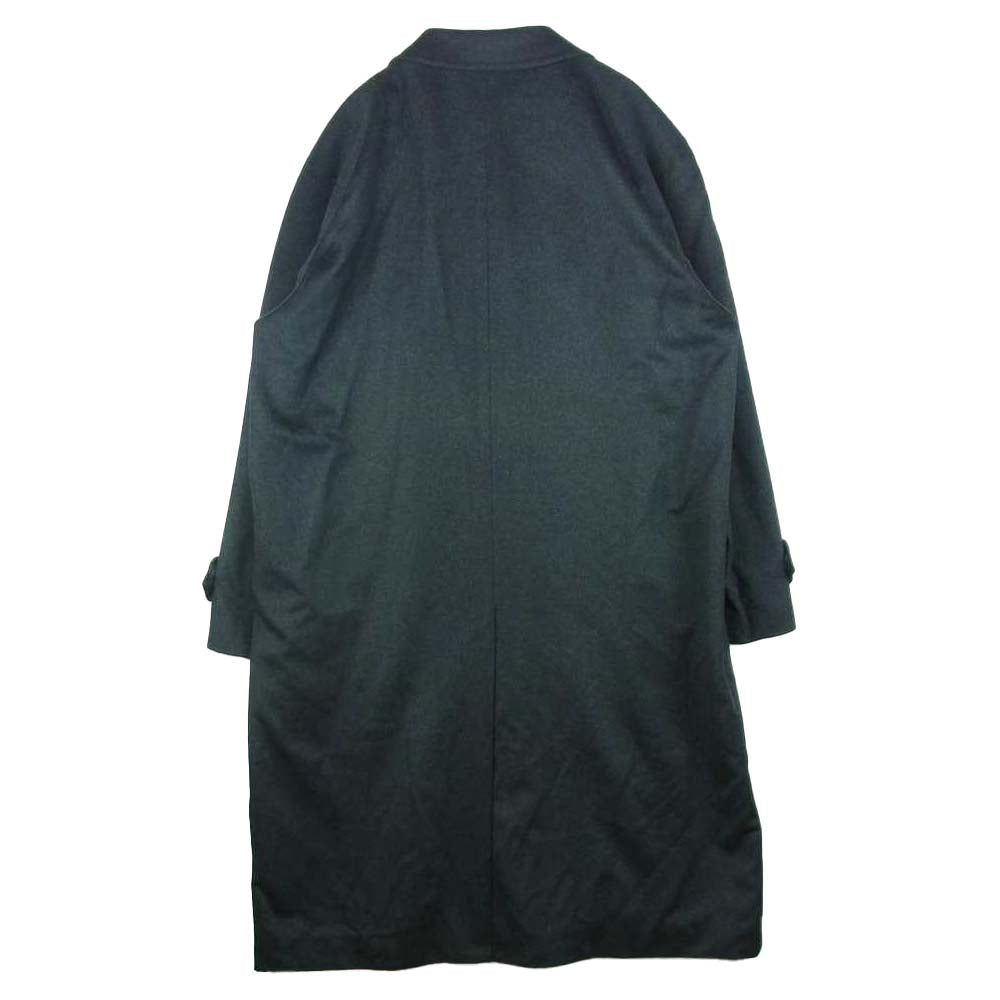 Brooks Brothers ブルックスブラザーズ 40714-12 国内正規品 カシミヤ 比翼 ステンカラー コート ダークグレー系【美品】【中古】