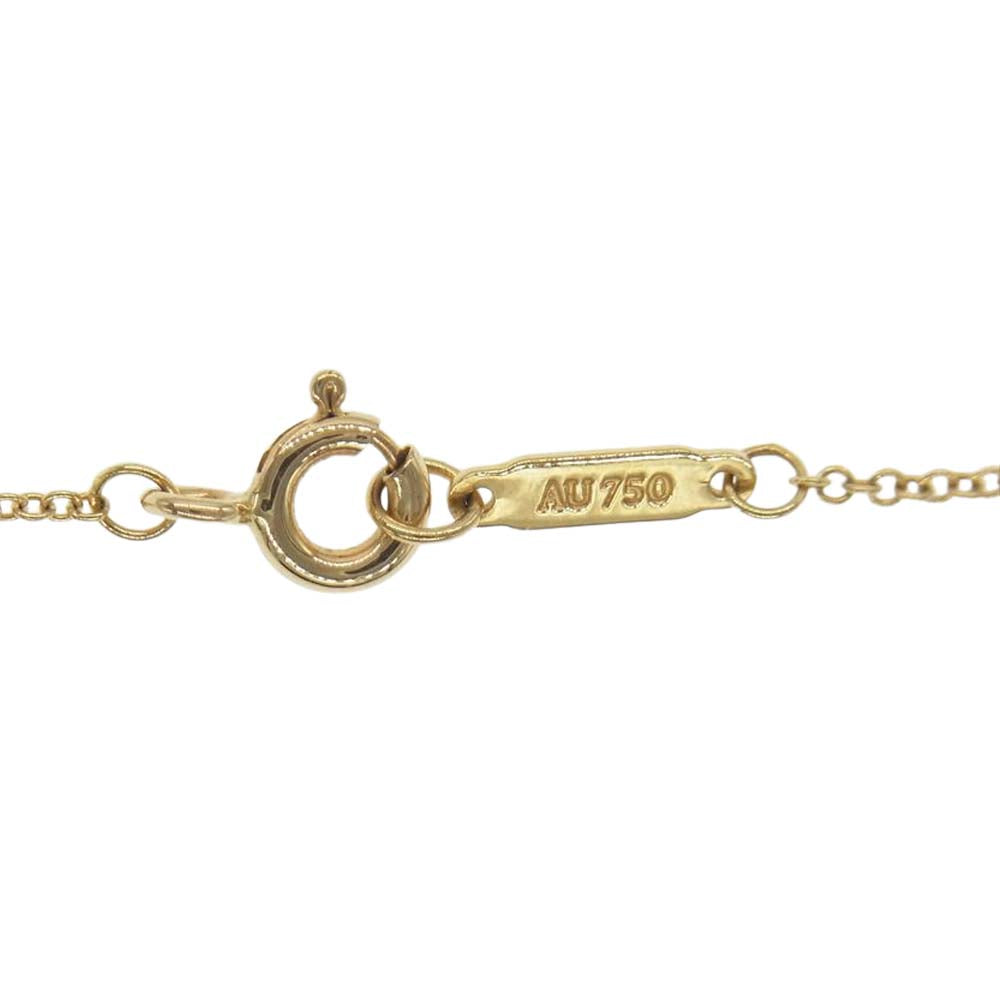 TIFFANY&Co. ティファニー k18 ホースシューネックレス ゴールド系