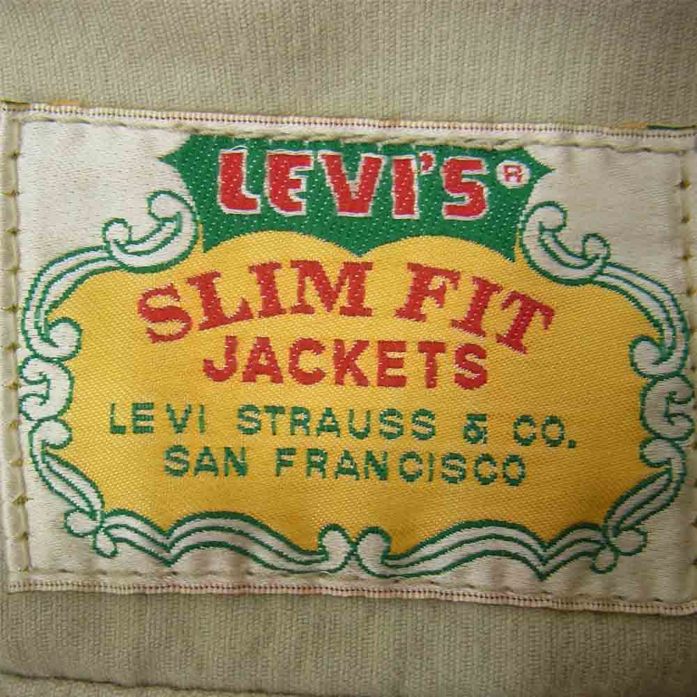 Levi's リーバイス 9070-14 復刻 70505 BIG E コーデュロイ ベージュ系 38【中古】