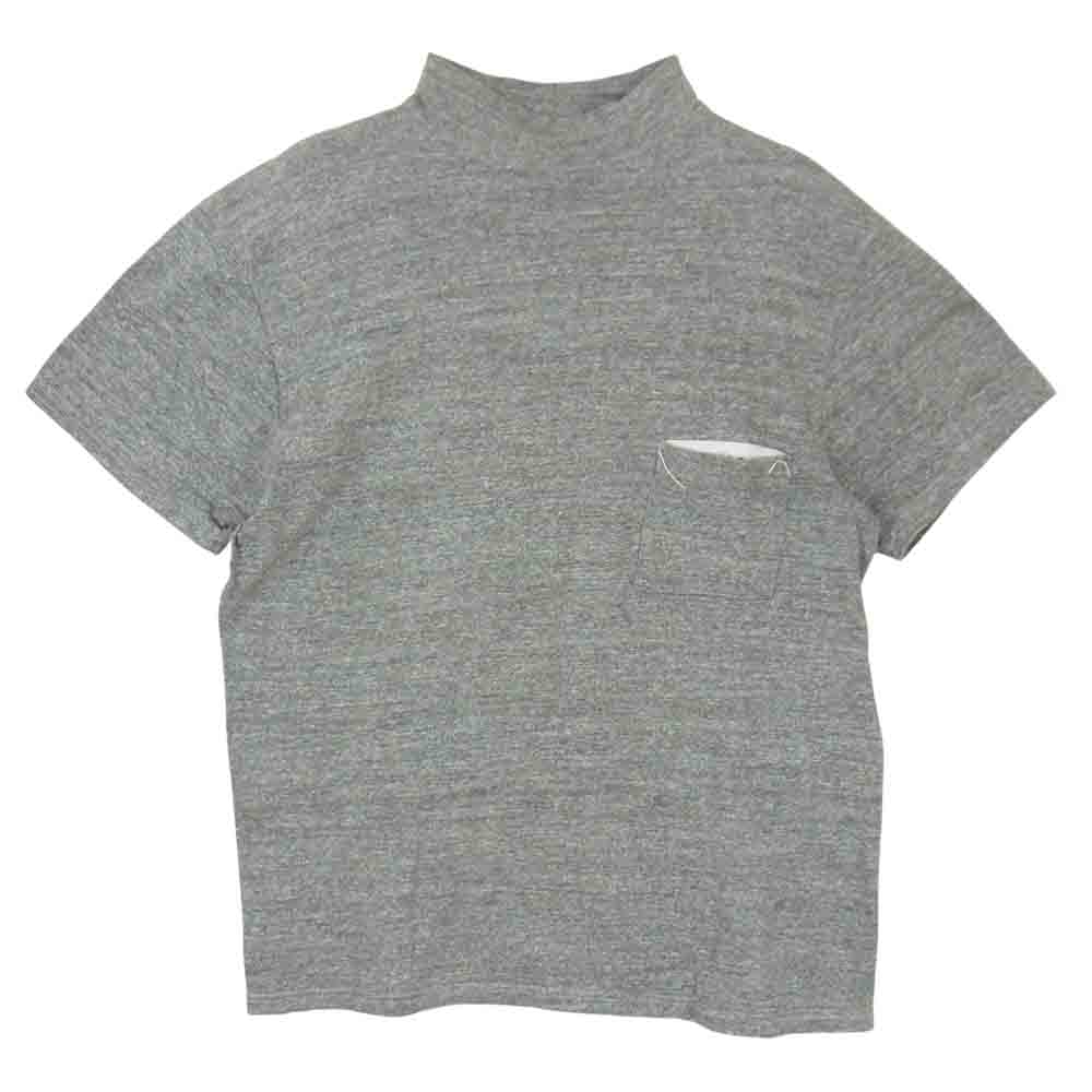 キャプテン サンシャイン モックネック　ポケット Tシャツ グレー系 38【中古】