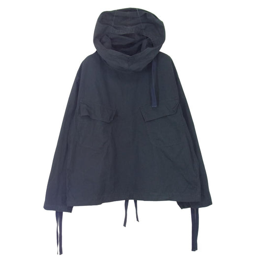 キャプテン サンシャイン KS6FSH03 Salvage Parka サルベージ パーカ プルオーバー ネイビー系 40【中古】