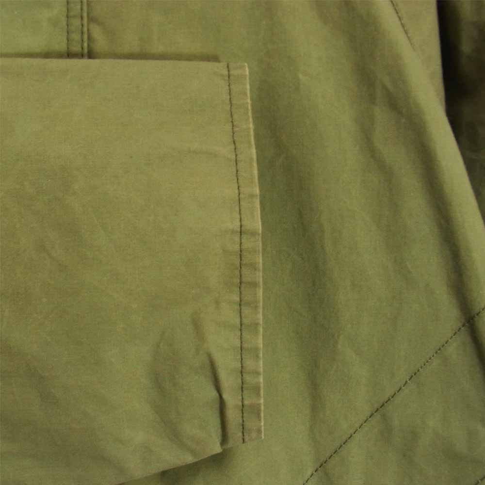 Engineered Garments エンジニアードガーメンツ × Barbour バブアー WARBY JACKET ワービー ジャケット ミリタリー プルオーバー パーカー ジャケット カーキ系 S【中古】