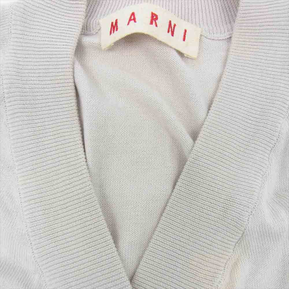 MARNI マルニ イタリア製 コットン ボレロ カーディガン ベージュ系 38【中古】