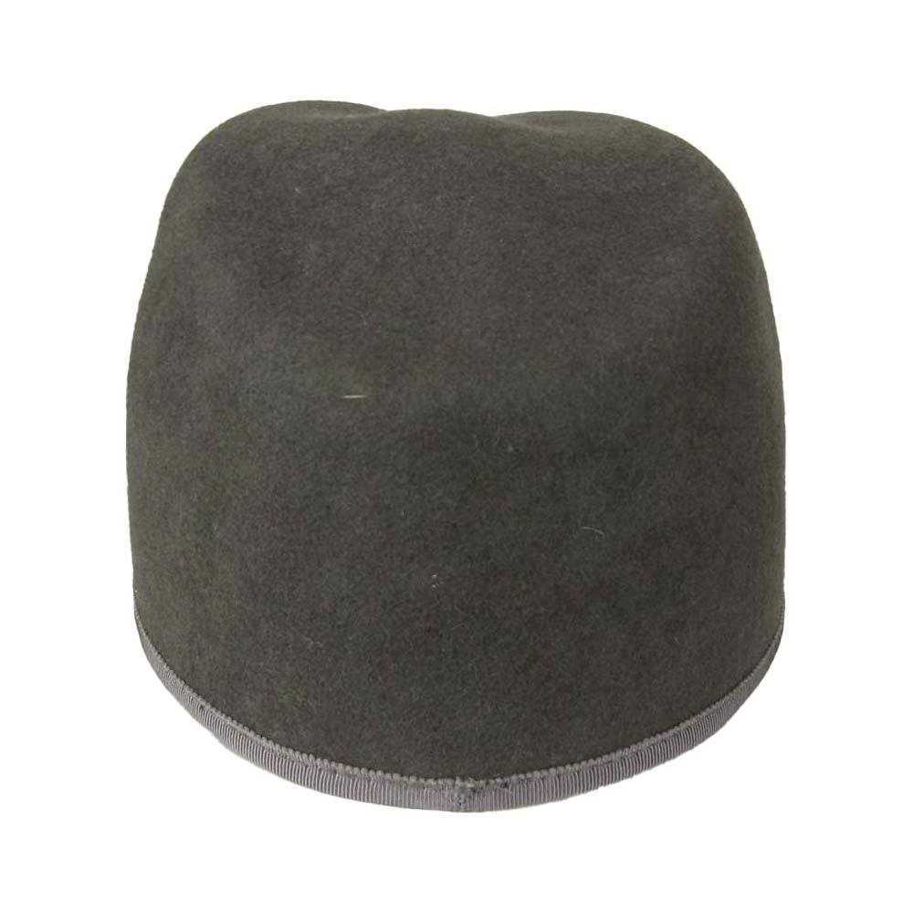 ナイン テーラー MADE IN JAPAN BRENTA CAP ウール ラビット キャップ ブラウン系【新古品】【未使用】【中古】