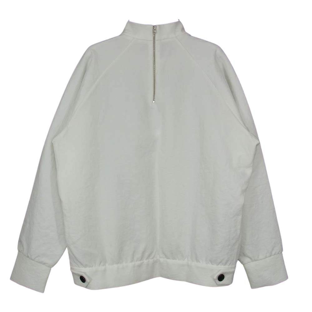 MARNI マルニ 国内正規品 モックネック サイドジップ プルオーバー カットソー ホワイト系 42【中古】