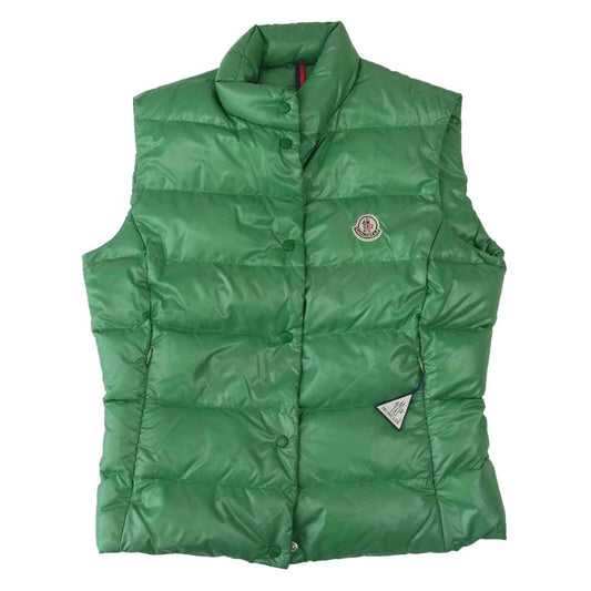 MONCLER モンクレール 48342/50/68950 国内正規品 GHANA ガーナ ダウン ベスト グリーン系 2【中古】