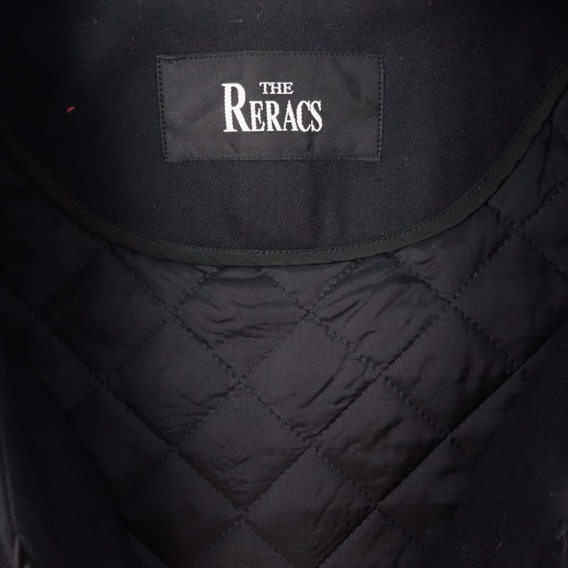 THE RERACS ザリラクス 16AW 16FW-REOP-032L ジップアップ ロング ボア ベスト ブラック ブラック系 38【美品】【中古】