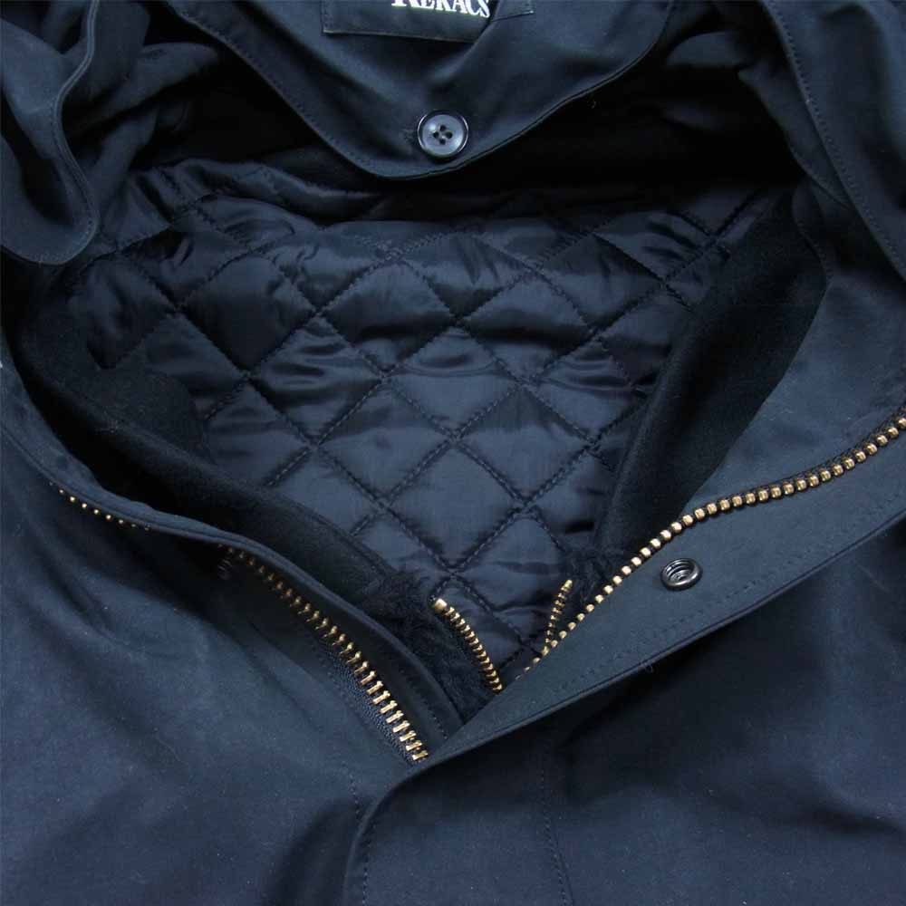 THE RERACS ザリラクス 16AW 16FW-RECT-115L-LINER-J M-65 MODS COAT LINER 3WAY ライナー付き モッズコート ブラック系 38【美品】【中古】