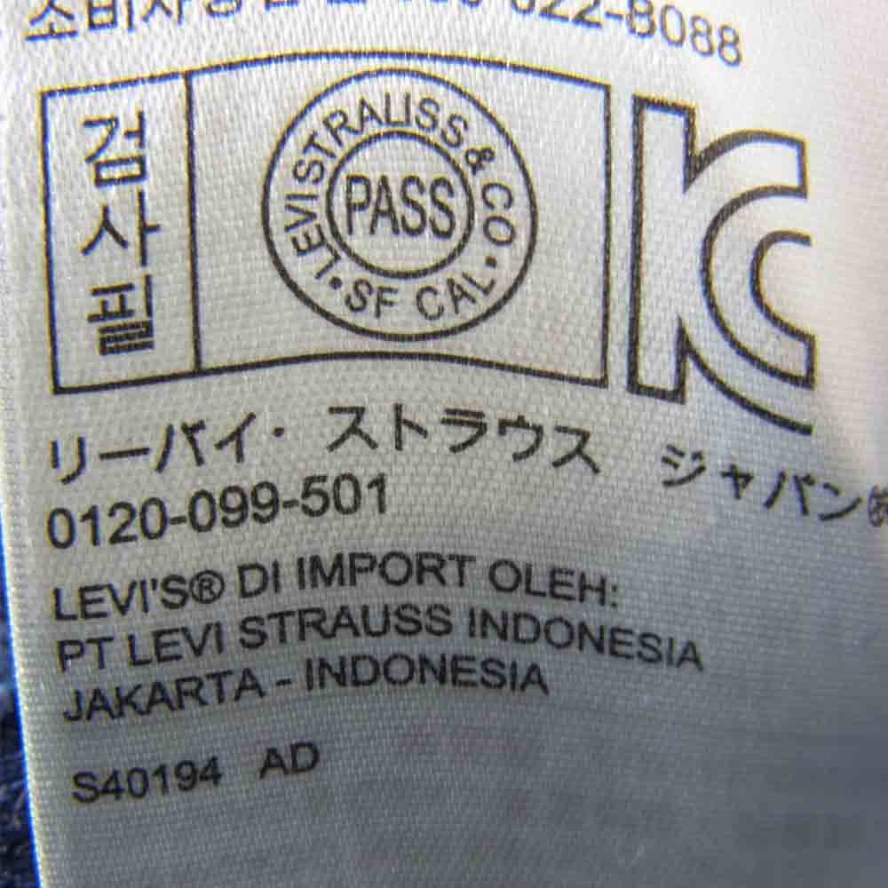 Levi's リーバイス USA製 501 CT カスタム＆テーパード ホワイトオーク工場 コーンデニム パンツ W34 インディゴブルー系 34【中古】