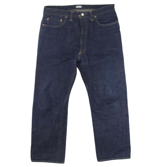 WAREHOUSE ウエアハウス DUCK DIGGER 1003SXX 1945モデル ペンキステッチ デニム パンツ インディゴブルー系 36【中古】