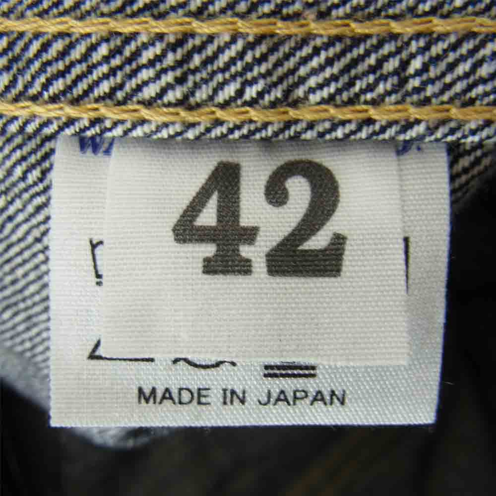 WAREHOUSE ウエアハウス DUCK DIGGER DD-2001XX 1946 MODEL 1stタイプ シンチバック デニムジャケット インディゴブルー系 42【美品】【中古】