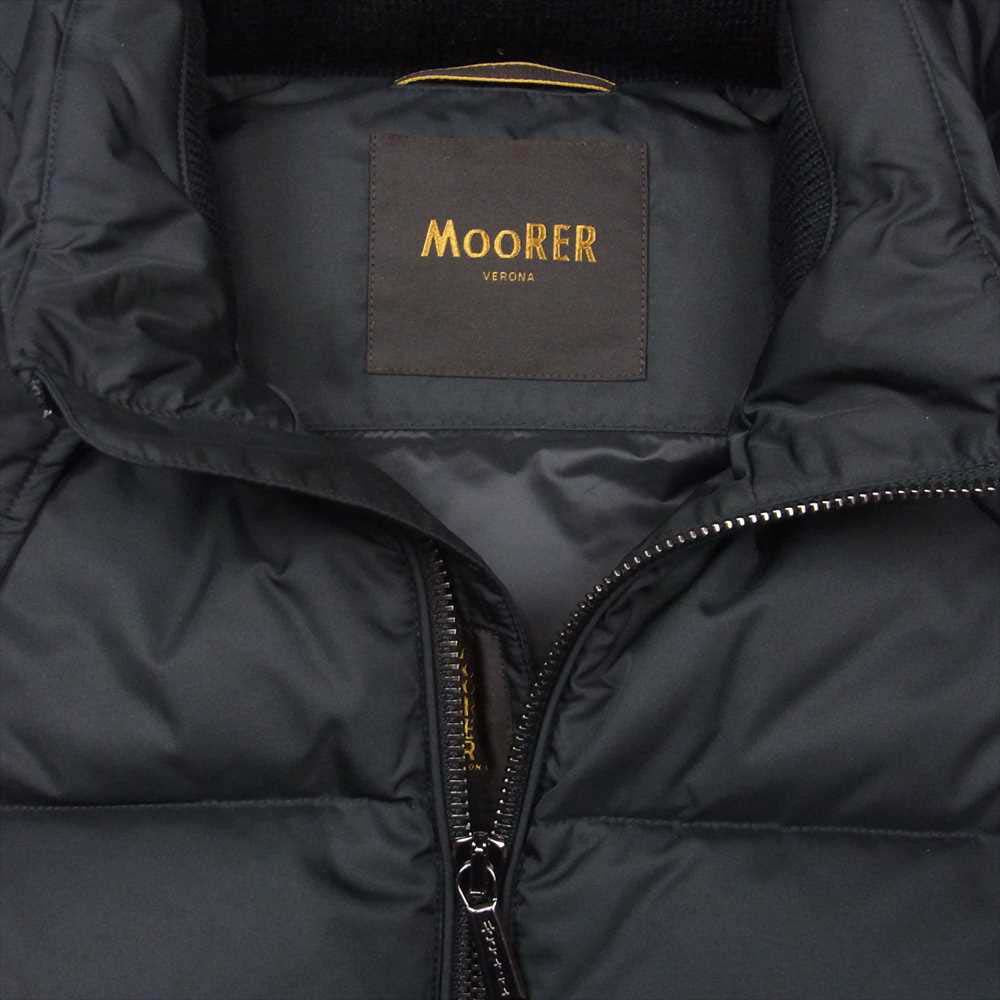 ムーレー 国内正規品 FAYER-WK パデッドベスト ダウン ベスト イタリア製 ブラック系 44【極上美品】【中古】