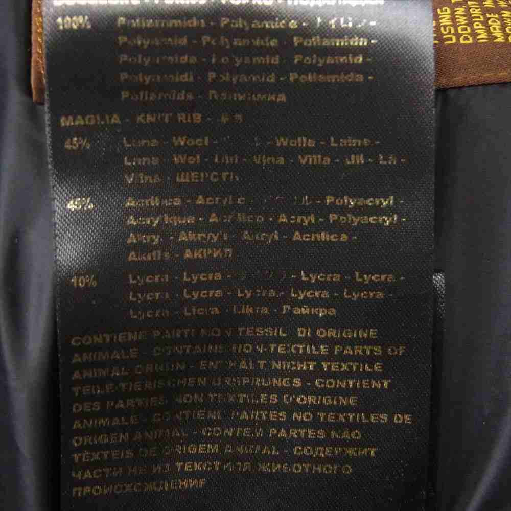 ムーレー 国内正規品 FAYER-WK パデッドベスト ダウン ベスト イタリア製 ブラック系 44【極上美品】【中古】